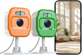 2Pcs 1080P WiFi Security Cameras, Baby Monitor Indoor Security Camera, Cat&Dog Camera with Motion Detection Indoor Camera, Full Color Night Vision,Two-Way Voice and Siren, Cloud Storage