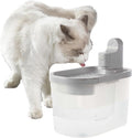 Cat Water Fountain - Wireless Water Fountain with Motion Sensor - 84.5oz/2.5L Automatic Cat Water Dispenser with Ultra-Quiet Pump by PETMAKER