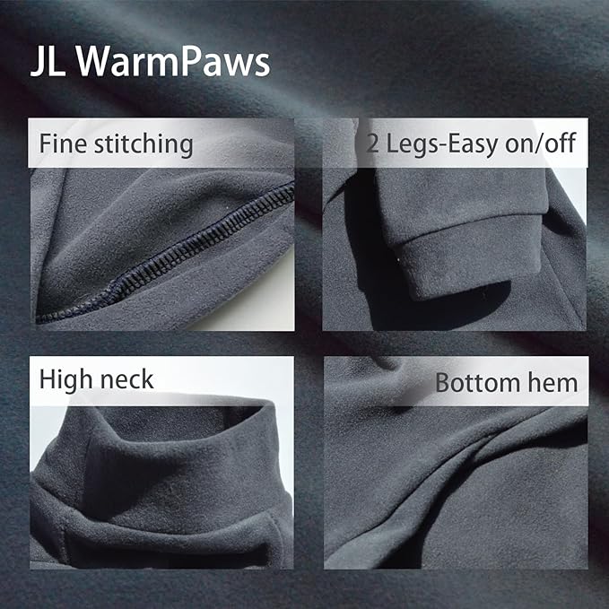 Sphynx Cat Sweater Hairless Cat Clothes Sweater Shirt Soft Warm Long Sleeves Pullover Pet Clothes Pajamas Dog Cloth for Small Dogs Jumpsuit Pet Sweaters (Dark Blue, Small)
