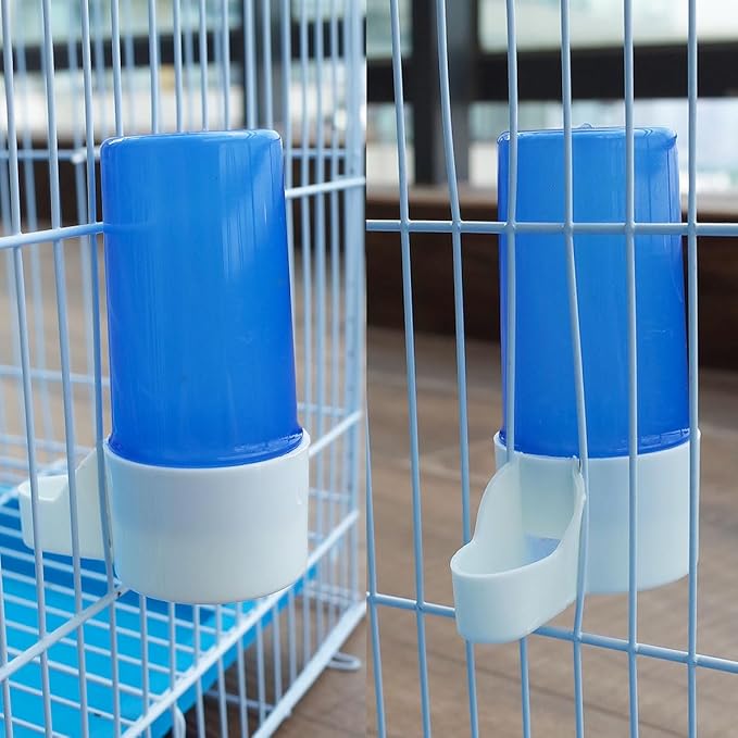 3-Piece Automatic Bird Feeder, Cage Water Dispenser, Drinker - Bird Accessory