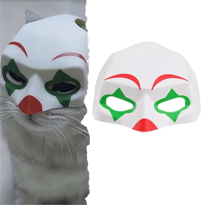 Cat Mask, Cats Cosplay Hat, Cat Mask for Halloween Cosplay, Funny Kitty Costumes Accessorie