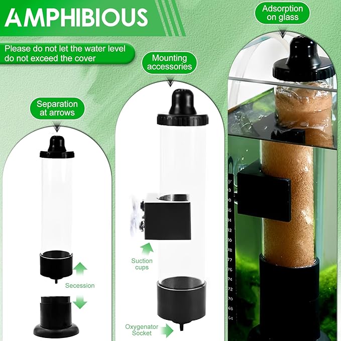 US Brine Shrimp Hatchery Kits Safe Reusable Brine Shrimp Eggs Incubator Set Multifunctional Artemia Hatchery DIY Aquarium Fish Tank Hatch Tool for Brine Shrimp(Style 1)