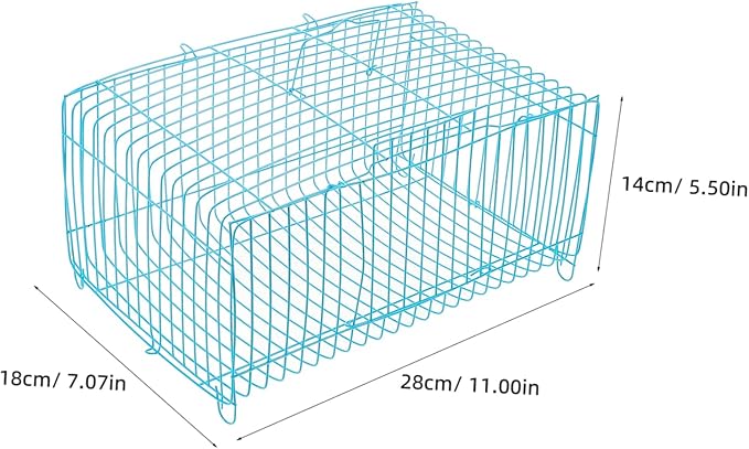 Portable Bird Carrier Cage Spacious Travel Cage for Small Pets Excellent Ventilation Stylish Design for Parrots Hamsters and Other Small Animals