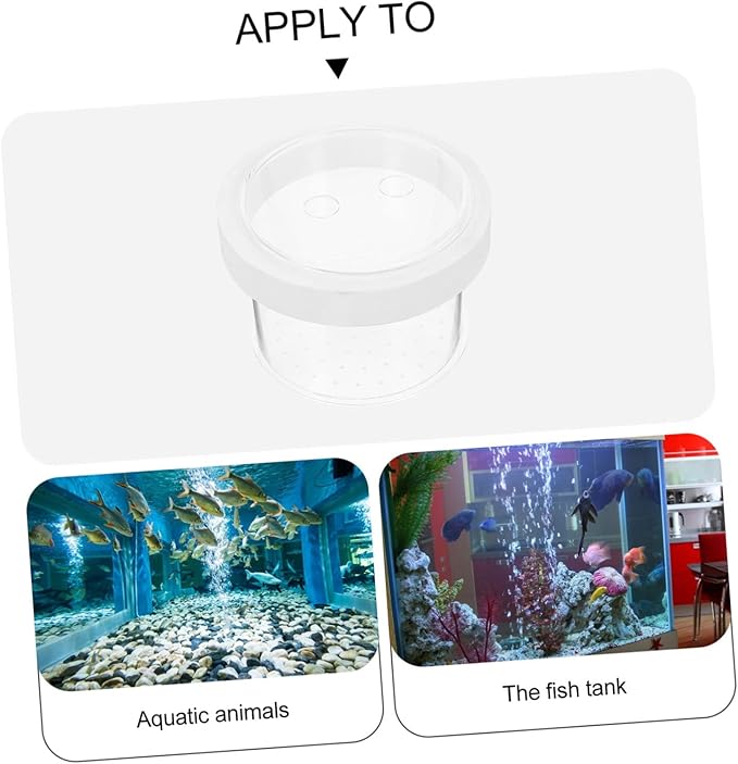 NOLITOY 3pcs Floating Aquarium Breeding Box Removable Cover Fish Separator for Fish Acrylic Tank for Home Efficient Hatching Box