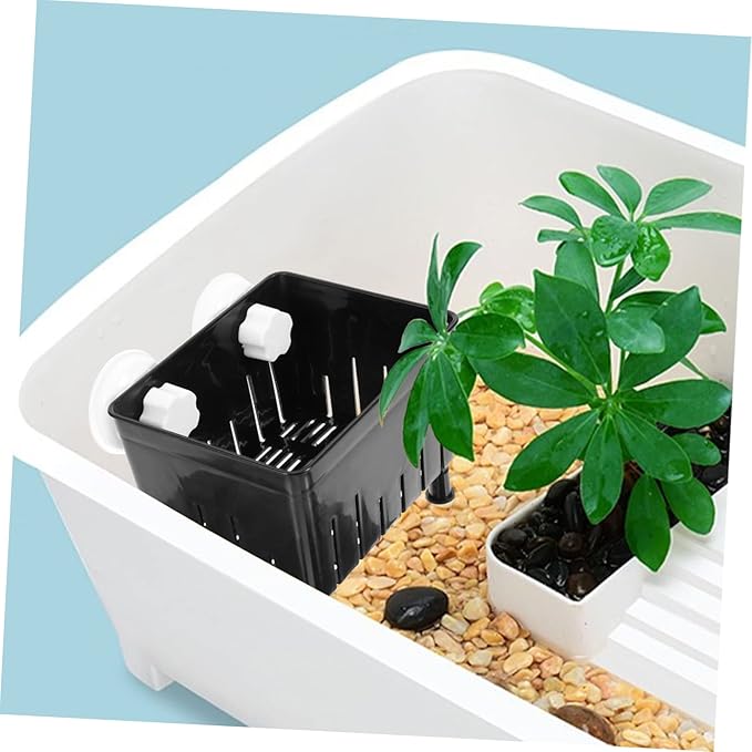 Housoutil 2sets Fish Isolation Box for Tortoises and Fry Multi-Function Aquarium Breeding Box Cups for Newborns and Small Fish Tanks