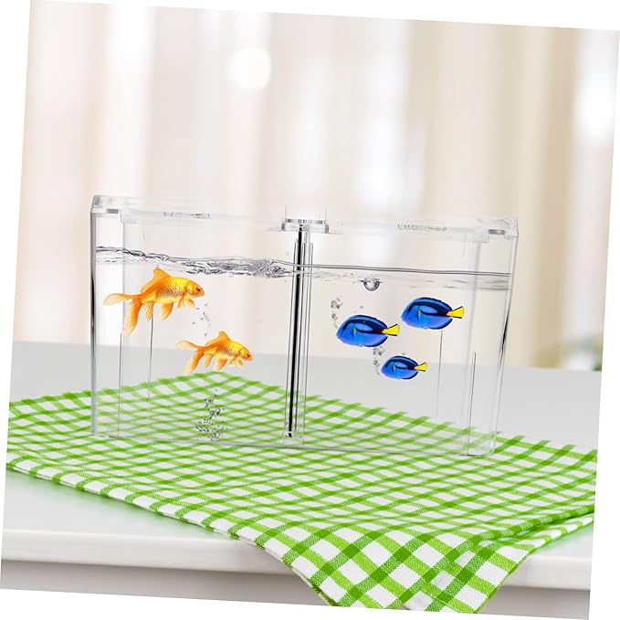 Milisten Betta Box Fish Tank Isolator Breeding Aquarium Incubator Holder Aquarium Hatching Box