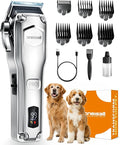 oneisall Dog Clippers for Grooming Thick Hair,Low Noise Dogs Grooming Kit with Detachable Stainless Steel Blade,Dog Shaver for Thick/Matted/Knotted/Fine/Wave/Curly Hair,PC18