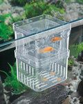 Pawfly Small Aquarium Fish Breeding Box for Fry Hatchery, Shrimp & Aggressive Fish Isolation