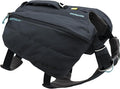 Ruffwear, Front Range Day Pack, Dog Backpack with Saddlebags, 5-Point Adjustment, 3 Leash Points, Padded Handle, Internal Mesh Pockets, Reflective Trim, Light Loop, Basalt Gray, Small