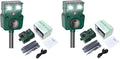 2026 New Solar Ultrasonic Animal Repellent for Yard IP65, Animal Repeller, Ultrasonic Cat Repellent Outdoor Motion Sensor, Motion Sensor & Flashing Light, Repel Dogs, Deer Repellent, Raccoon (2 Pack)
