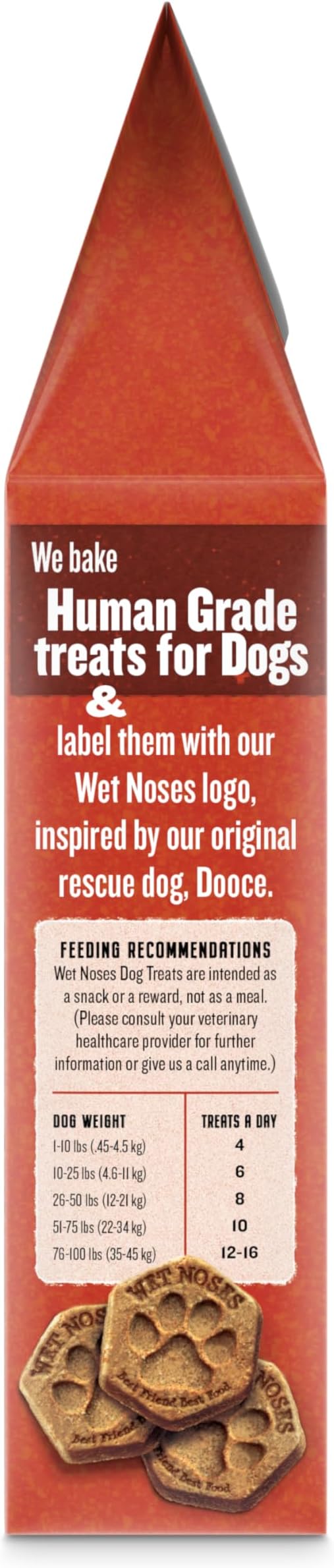 Wet Noses Organic Crunchy Dog Treats – All-Natural, Human-Grade, Non-GMO, Healthy Training & Delicious Snacks for Dogs, for All Dog Sizes & Breeds –Roasted Beef, 14oz (2 Pack)