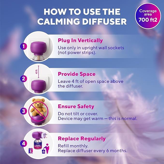 Beloved Pets Cat Calming Diffuser & Pet Anti Anxiety Products - Feline Calm Pheromones Plug in & Cats Stress Relief Comfort Helps with Pee, New Zone, Aggression (2 Pack (2 Diffusers + 2 Refills))