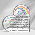 Toerifer Rainbow Bridge Pet Memorial Gifts, Dog Cat Passing Away Remembrance Keepsake for Desk Shelf, Loss Pet Gifts for Women Men, Loss of Dog Sympathy Condolences Acrylic Decorations