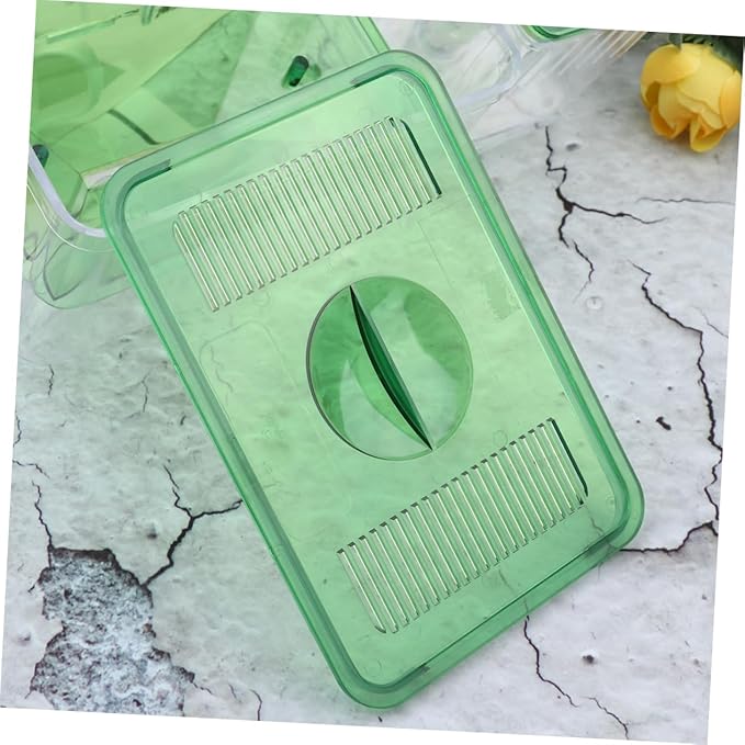 Self Guided Fish Breeding Tank Transparent Acrylic Incubator Box with Isolation Compartments for Aquarium Fry Protection and Juvenile Survival Enhancement