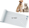 Indoor Pet Training Mat, Rechargeable Electric Shock Mat for Dogs and Cats,Dog Repellent Mat for Couch, Bed, Table - Effective Training & Keep Away Pad (12"X60")
