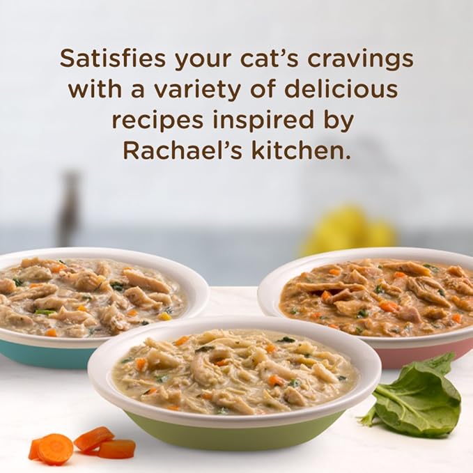 Nutrish Rachael Ray Purrfect Entrees Wet Cat Food,Variety Pack,2 Ounce Cup,(Pack of 48)
