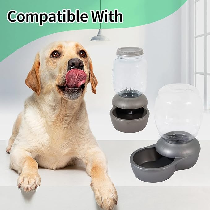 Pet Fountain Charcoal Water Filter Replacement, Dog Cat Water Bowl Filter Pet Water Filter Fit for Gravity Waterer Bowls Pack of 12