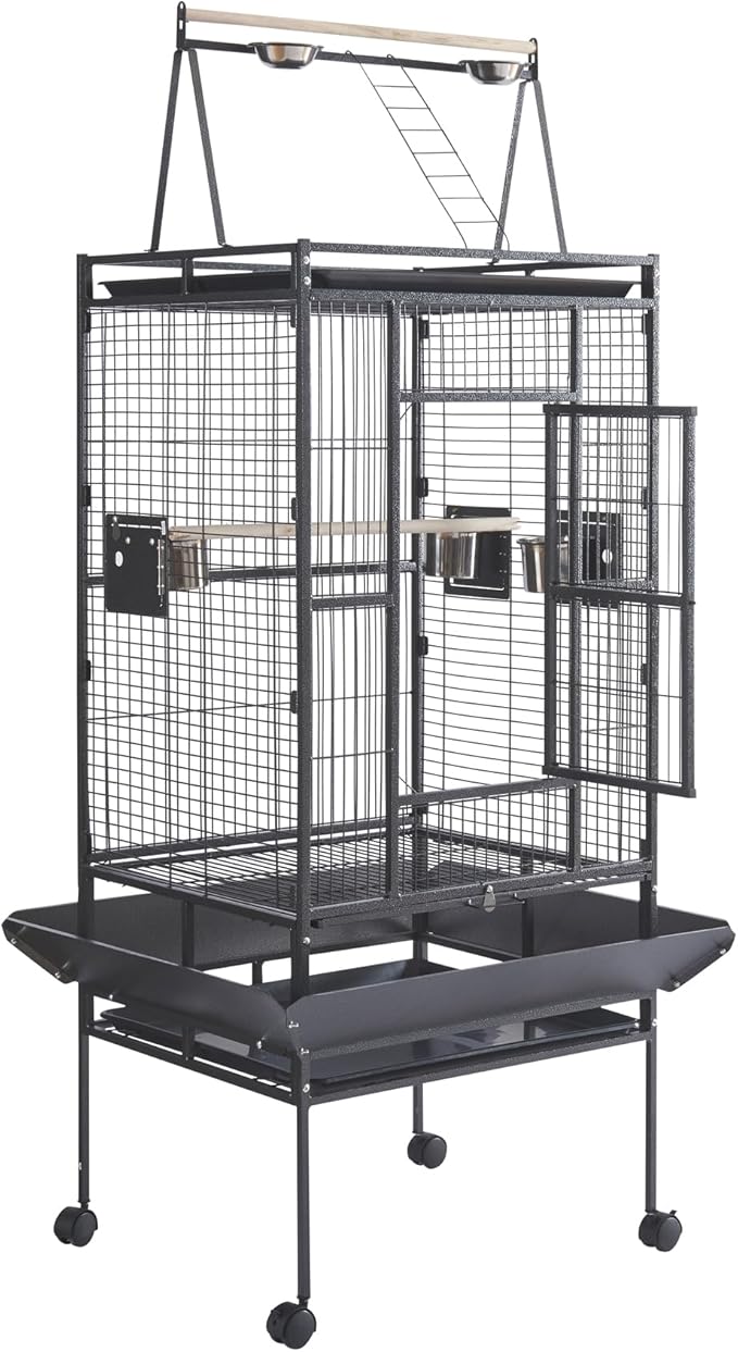 69inch Large Bird Cages Parrot Cage Wide Flight Metal Animal Cage for Budgie Parakeet Conure
