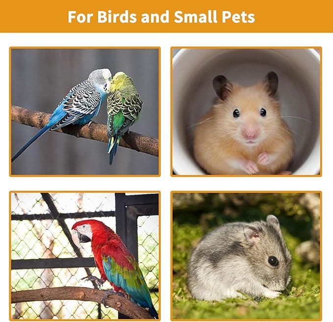 kathson Natural Sun-Dried Birds Millet Spray Millet Treat Bird Snacks for Parrots Cockatiels Lovebirds Painted Buntings and Finches Parakeets 4.4 LB