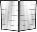 FXW Homeplus Unleashed Indoor Dog Playpen - Stress-Free and Safe Play, Heavy Duty 45 Inch 2 Panels Dog Pen for Large Dogs, Black│Patented
