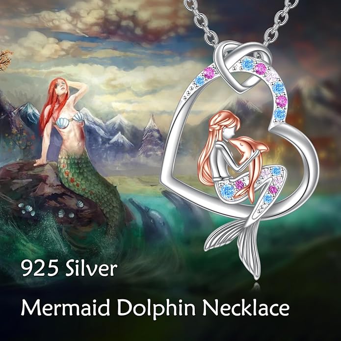 KZX Cat/Dog/Phoenix/Eagle/Whale/Shark/Puffin/Starfish/Chicken/Butterfly/Owl/Bee/Frog/Seahorse Necklace Sterling Silver Animal Pendant Jewelry Gift for Women