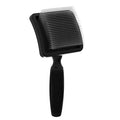Kenchii Long Pin Slicker Brush for Dogs (Poodles, Doodles, Goldendoodles, Labradoodles), Professional Grooming Brush for Detangling, Fluffing & Dematting, Non-Slip Comfort Handle (Black)