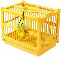 Bird Carrier Travel Cage - Birds Transport Cage with Standing Perch - Multifunctional Parrot Carrier,for Parrot Parakeet Cockatiel Conure Finch Lovebird Cockatoo Travel Indoor Outdoor Walking