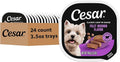 Cesar Classic Loaf in Sauce Adult Wet Dog Food Filet Mignon, 3.5 oz. Easy Peel Trays, 24 Count (Pack of 1)