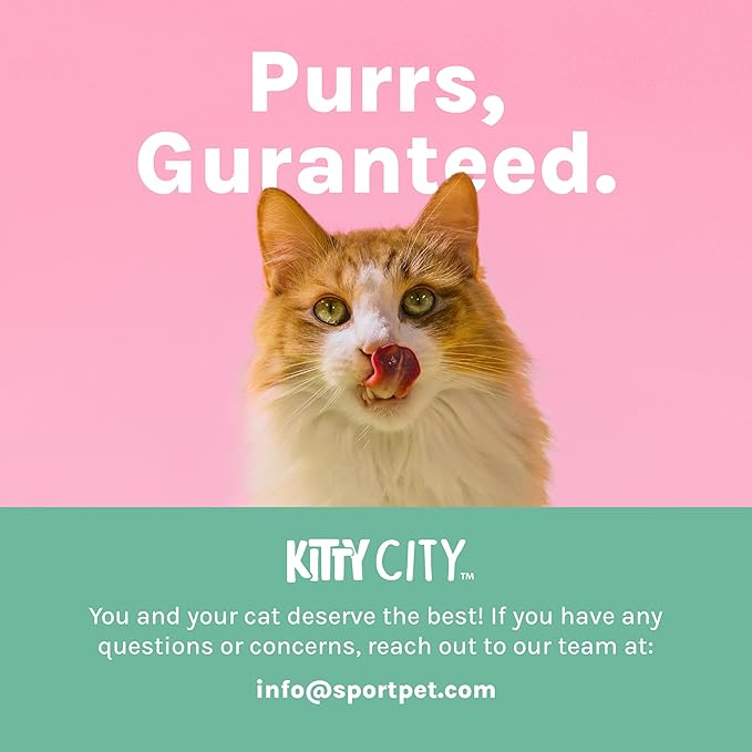 Kitty City Outdoor Catio Furniture and Play Kits for Cats, Two Way Tunnel