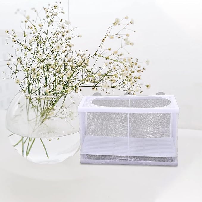 Hatchery Box for Fish Tank Shrimp Fish Breeding Box Isolation Net Color