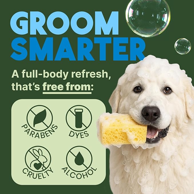 TropiClean Deshedding Dog Shampoo, Professional Dog Shampoo, Fast-Acting Shedding Control, Puppy Safe, Made in USA, Lime & Coconut Scent, 2.5 Gal