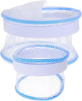 Breeding Box and Fish Hatchery Tank with Nylon Mesh, Small Floating Aquarium Divider for Guppy Fry Isolation and Betta Nursery, Incubator Net Suitable for Fish Tank Breeding