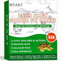 5LB Dried Black Soldier Fly Larvae Treat for Chicken, Non-GMO More Calcium Than Dried Mealworms 100% Natural High Protein Chicken Feed for Wild Birds, Layer Hens