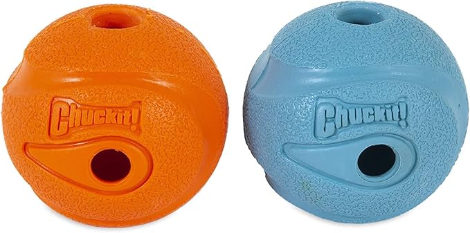 Chuckit! Dog Fetch Toy Whistler Ball Noisy Play Fits Launcher Medium 8 Balls4
