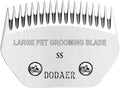Large Detachable Pet Dog Grooming Steel Blade,Compatible with Andis Super Blending,Oster A5,Wahl KM10 Series Clippers for Large Dog,Horses,Sheep，Cut Length 1/50"