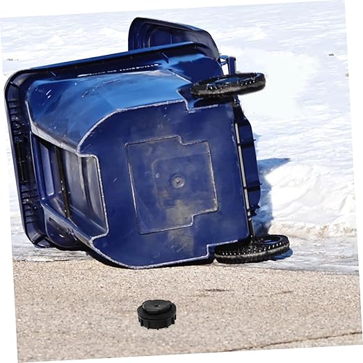 Outdoor Trash Can Drain Plug Leakproof Litter Trash Can Stopper Inserts for Waste Management