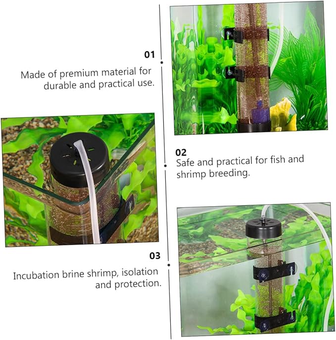 FRCOLOR Egg Incubator for Shrimp Fish and Viviparous Fish Breeding Box Hatching Bucket