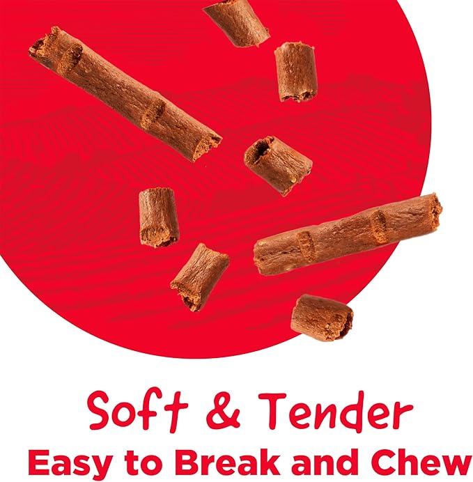 Country Kitchen Chicken & Liver Tender Meaty Sticks Cat Treats, High in Protein, Easy to Break and Chew, 0.88 Oz, 5 Count (Pack of 5)