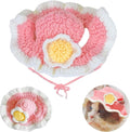 Cat Hat for Cats, Pet Cute Halloween Christmas Party Costume Accessories Headwear Comfortable for Puppy Cat Kitten Pet Puppies 11-14" (Pink)
