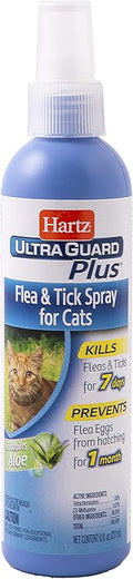 Hartz UltraGuard Plus Cat Flea & Tick Spray, 8 oz