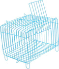 Portable Parrot Travel Cage Standing Perch Wear-Resistant Steel Wire Carrier for Small Birds Convenient Bird Carrier for Travel