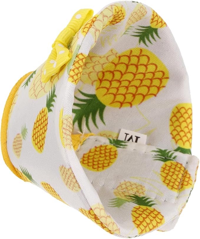 SUPVOX Parrot Collar Anti-Biting Bird Cone Collar for Plucking Protection Lightweight Comfortable Recovery Ring 6.69X3.54In