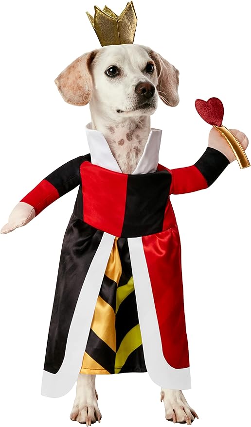Rubies Disney Villains: Queen Of Hearts Pet Costume for For Dogs or Cats, XL