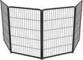 FXW Homeplus Unleashed Indoor Dog Playpen - Stress-Free and Safe Play, Heavy Duty 40 Inch 4 Panels Dog Pen for Medium and Large Dogs, Black│Patented