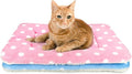 2 Pack Cat Blanket for Indoor Cats Ultra Soft and Warm Calming Cat Bed Fleece Pet Mat for Anxiety and Stress Washable Kitten Blanket