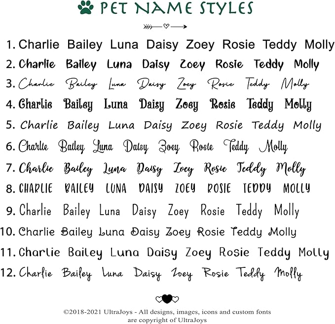 Ultra Joys Cat ID Tag Personalized Pet Tags, Durable Stainless Steel Small Pet Mini Dog Cat Tag Lightweight - Star Tag in Silver