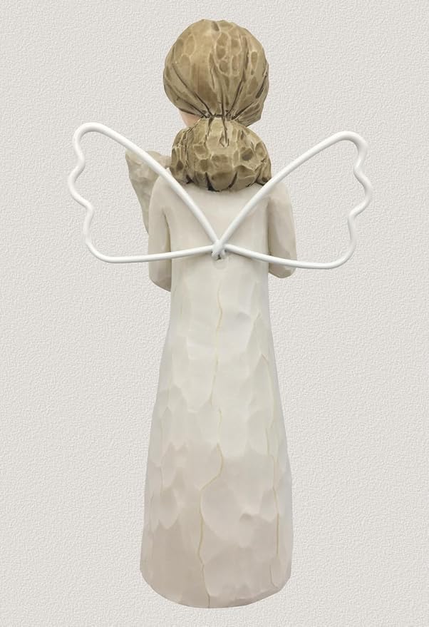 Memorial Gift for Loss of Cat - Sympathy Gift in Memory of Passing Away Pet - Resin Angel Figurine for Cat Mom and Lovers