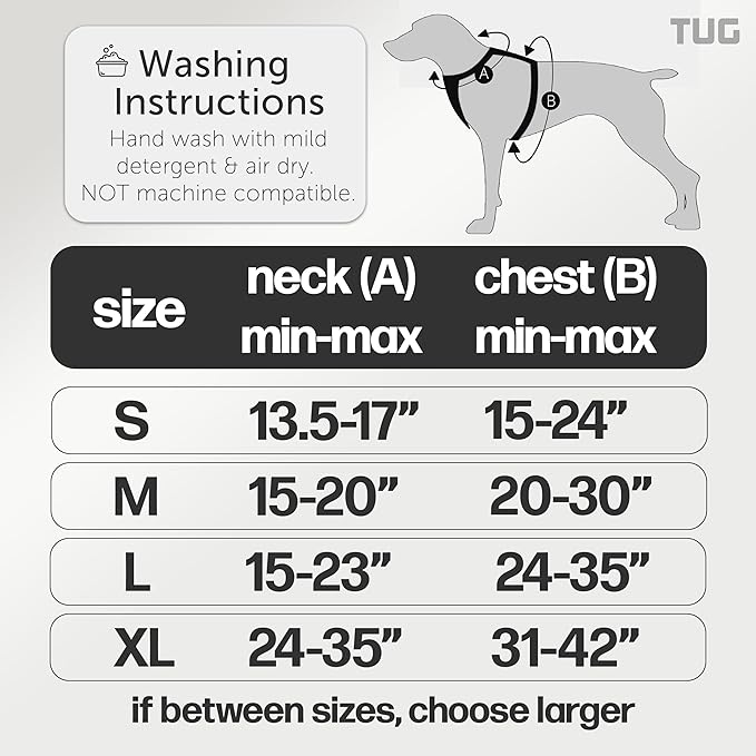 TUG Grab Dog Harness | Integrated Traffic Leash Magnetically Attached for Quick Control (Small/Green)