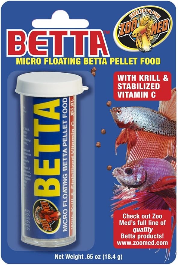 (3 Pack) Betta Micro Floating Betta Pellet Food