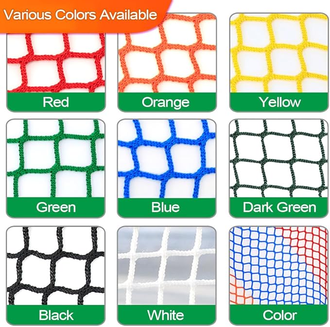 Store Partition Net In Black Knotless Polyester,Scenic Area Fall Protection Nets Mesh Hammock,Balcony Stairs Safety Protective Netting,Kids Playground Fence Ro(Size:0.5Mx1M（1.64FTx3.28FT）,Color:Black)